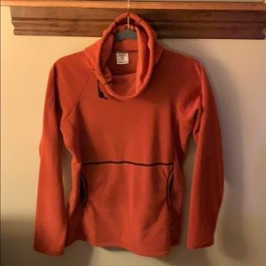 Melanzana women’s micro grid hoodie -NWOT